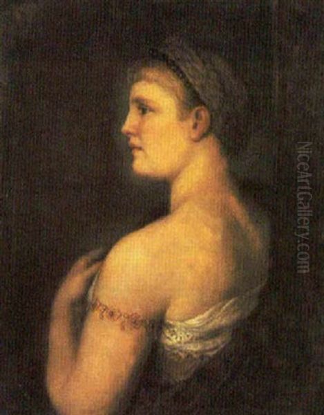 Portrait Of Young Actress Of The Burgtheater - view 1
