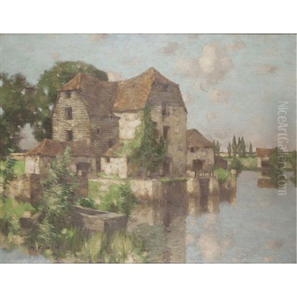 An Old English Mill - view 1