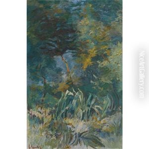 Sonnige Waldlichtung by Fernand Gaulis