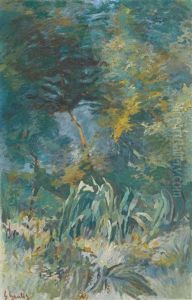 Sonnige Waldlichtung by Fernand Gaulis