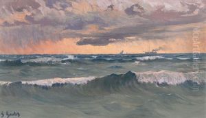 Etude Des Vagues by Fernand Gaulis