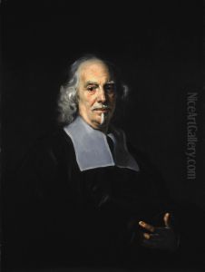 Portrait Of Gianlorenzo Bernini (1598 - 1680) by Giovanni Battista Gaulli