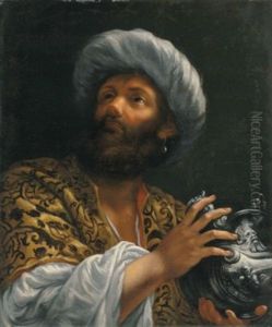 Head Of A Bearded Man, Probably One Of The Magi