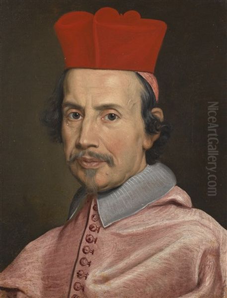 Portrait Of The Cardinal Marco Galli (1619-1683), Bust-length - view 1