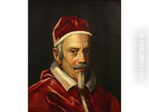 Portrait Of Clement X, Bust-length, In Papal Robes Portrait Of Clement X, Bust-length, In Papal Robes