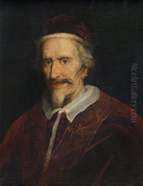 Portrait Du Pape Clement Ix - view 1