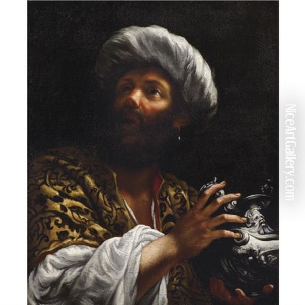 Head Of A Bearded Man, Probably One Of The Magi - view 1