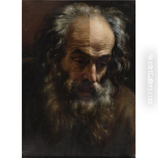 Head Of An Old Man - view 1