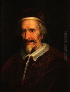 Papst Innozenz Xi - Benedetto Odescalchi by Giovanni Battista Gaulli