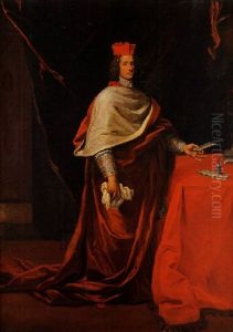 Ritratto Di Cardinale Carlo Pio Di Savoia