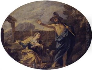 Le Christ Jardinier by Giovanni Battista Gaulli