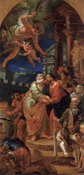 Abschied Der Apostel Petrus Und Paulus - view 1