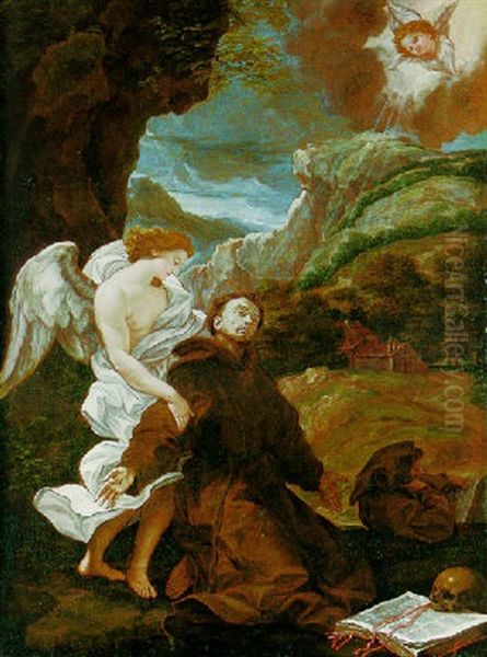 Saint Francis Receiving The Stigmata - view 1