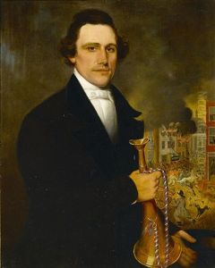 Portrait Of A Gentleman Thought To Be Burdette Fleetwood Van Stryken Portrait Of A Gentleman Thought To Be Burdette Fleetwood Van Stryken