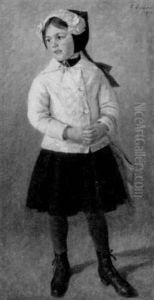 Madchenbildnis by Gustav Adolf Gaupp