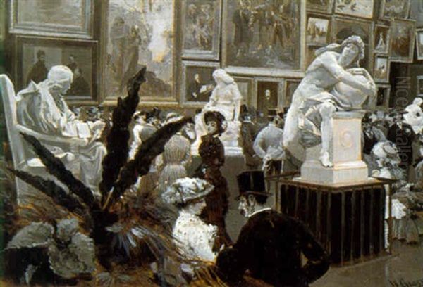 In Der 1881 Salonausstellung - view 1
