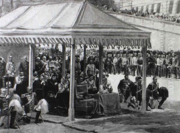 Fronleichnamsprozession - view 1