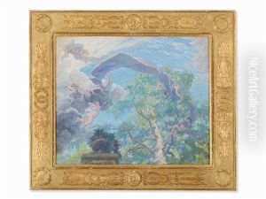 Playing Putti by Alexander Fedorovich Gaush