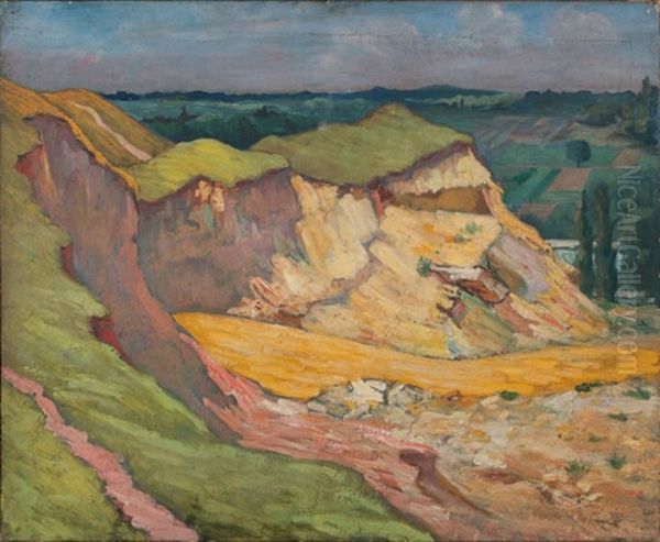 Chemin Dans Les Environs De Lagny - view 1