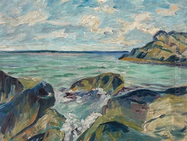 Paysage Maritime Aux Rochers - view 1
