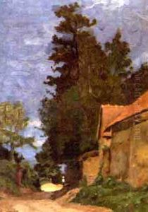 Landscape With Figure On A Path