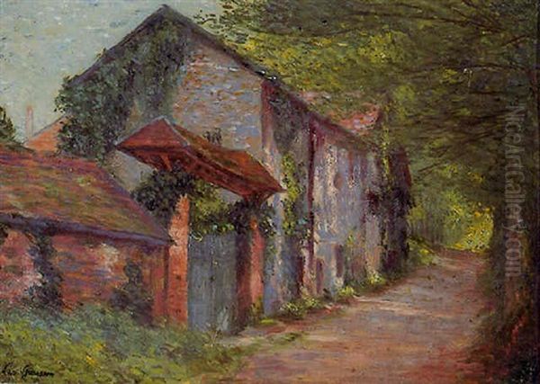 Paysage A L'allee Ombragee - view 1
