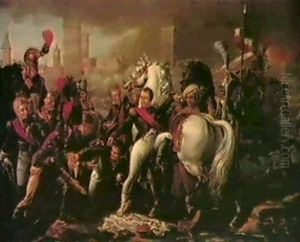 Napoleon Wounded Before Ratisbonne by Claude Gautherot