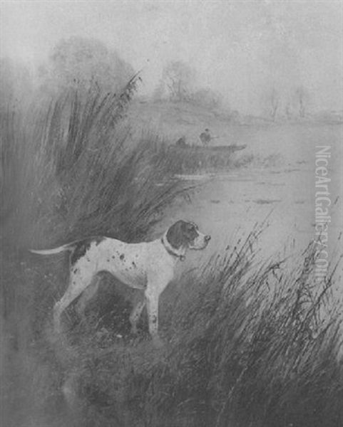 Pointer Standing Ready - view 1