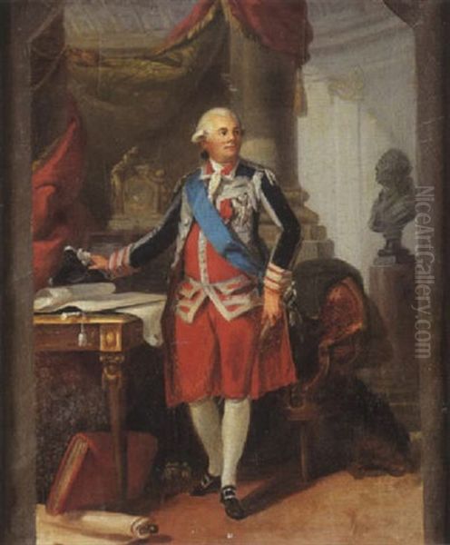 Portrait De Charles-henri, Comte D'estaing, Lieutenant General Des Armees Du Roi, Vice Amral(l?) - view 1