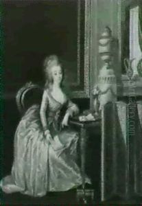 Jeune Femme A La Lettre