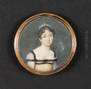 Portrait De Jeune Femme Au Diademe