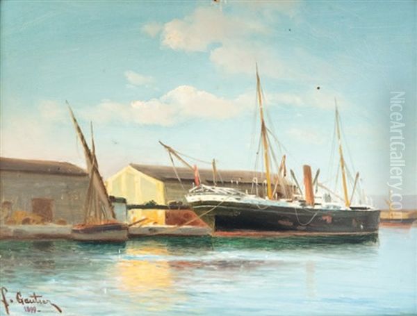 Bateaux A Quai - view 1