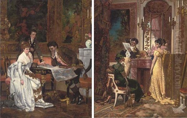 An Anxious Wait Before The Recital (+ A Minor Distraction; Pair) - view 1