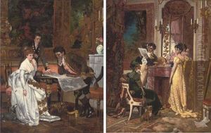 An Anxious Wait Before The Recital (+ A Minor Distraction; Pair)