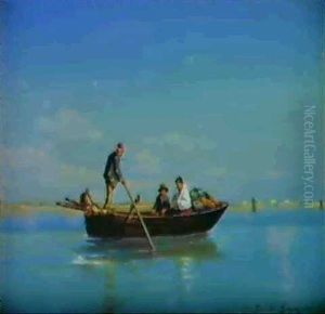 Auf Dem Weg Zum Markt by Natale Gavagnin