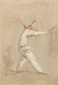 Capitaine Fracasse by Paul Gavarni