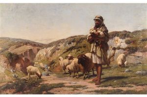 A Moorish Shepherd by Robert Gavin