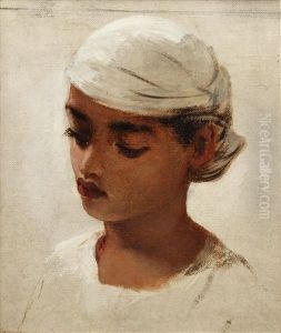 Head Of A Young Mulatto Girl