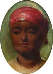 Head Of A Creole Woman by Robert Gavin