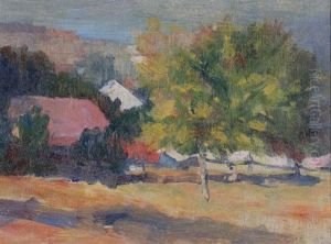 House In The Trees by August Gay