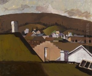 View Of Old Monterey From The Rooftops Of The Stevenson House by August Gay