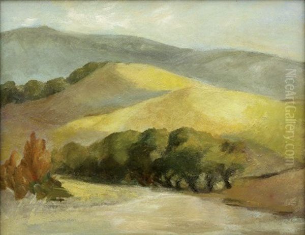 Hills Over The Carmel River - view 1