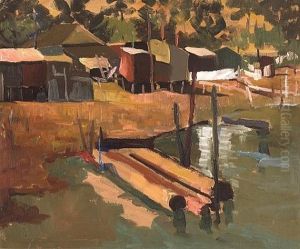 Untitled - Pier (+ Bayside Homes; Verso)