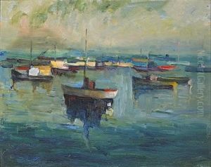 Untitled (boats In Bay)
