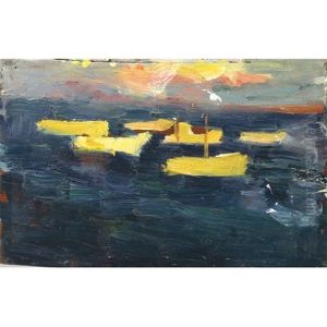 Yellow Boats