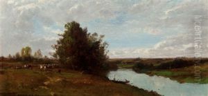 Boaters Along A River