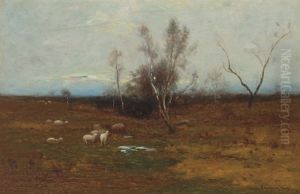 Landscape With Sheep Landscape With Sheep