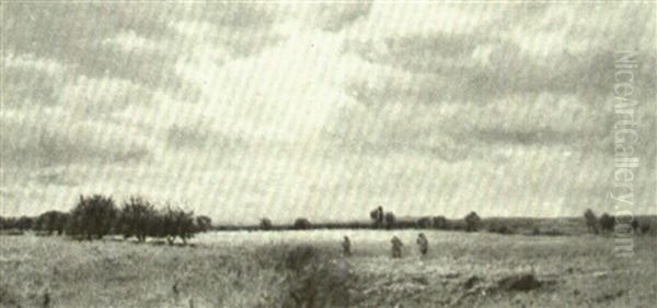 Harvesting Hay - view 1