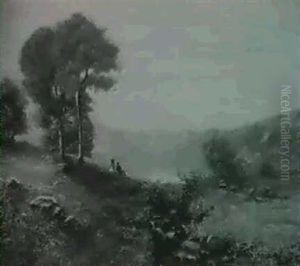 Resting By A Brook by Edward B. Gay