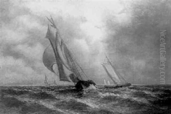 Sailboats Racing - view 1